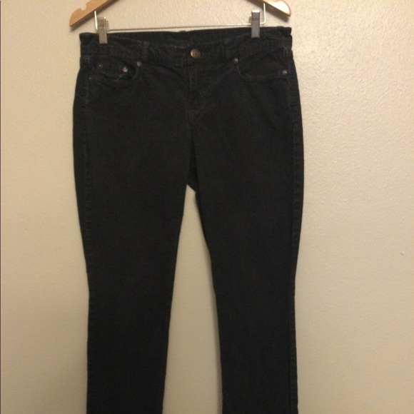 J. Crew City Fit Dark Grey Corduroy Pant - Picture 3 of 5